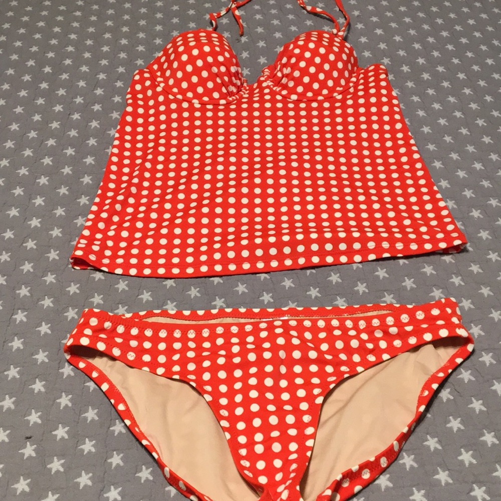 JCrew Tankini Swimsuit